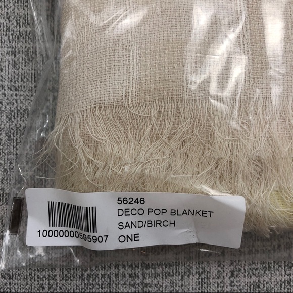 Aritzia Wilfred NWT Deco Pop Blanket Scarf - Picture 7 of 8